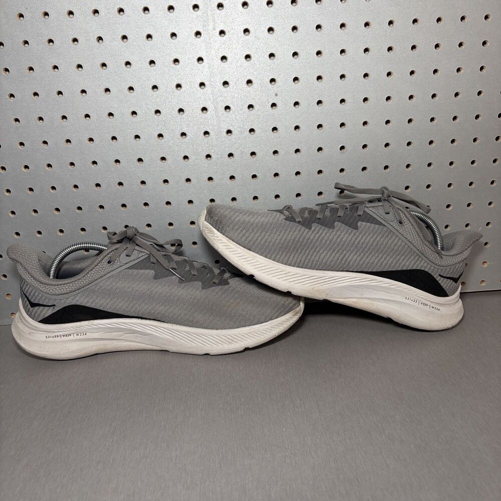 Hoka One One Solimar Running Shoes Mens Sz 11 D Gray Grey Sneakers NO INSOLES - Picture 7 of 14